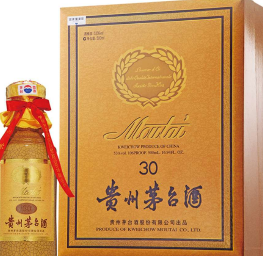 三十年茅台酒礼盒